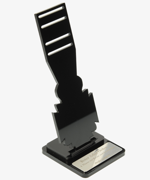 Preview: Ständer, Preußen Roter Adler Orden 4. Klasse mit Krone und Schwertern